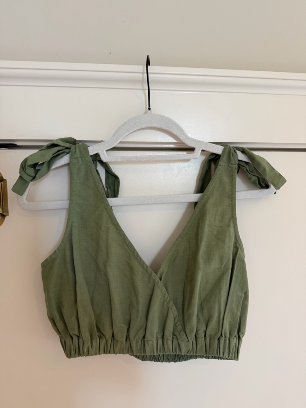 Rue Stiic Tie-Shoulder Top